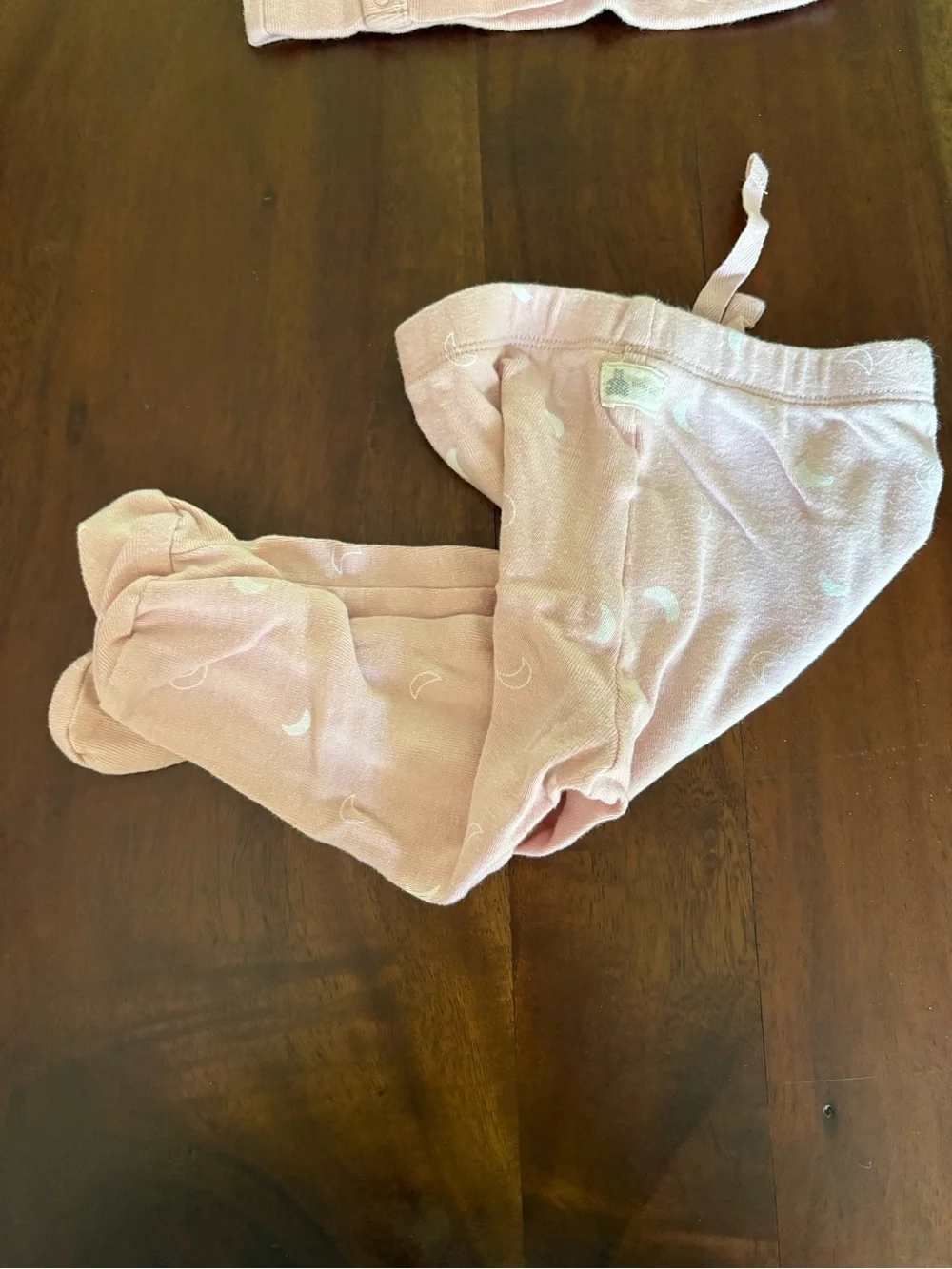 3-6 month BabyGap Pink Footed Two-Piece Set